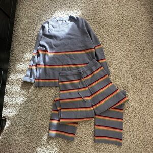 Striped Cozy Set